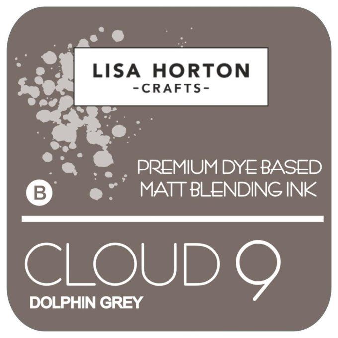 Lisa Horton Craft, cloud 9 - pad encre - Blending ink - couleur Dolphin berry, grand pad
