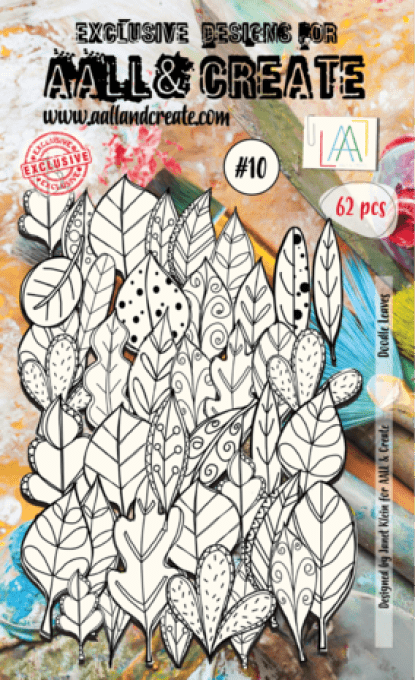 53 die-cuts - AALL&Create - Leaves, white