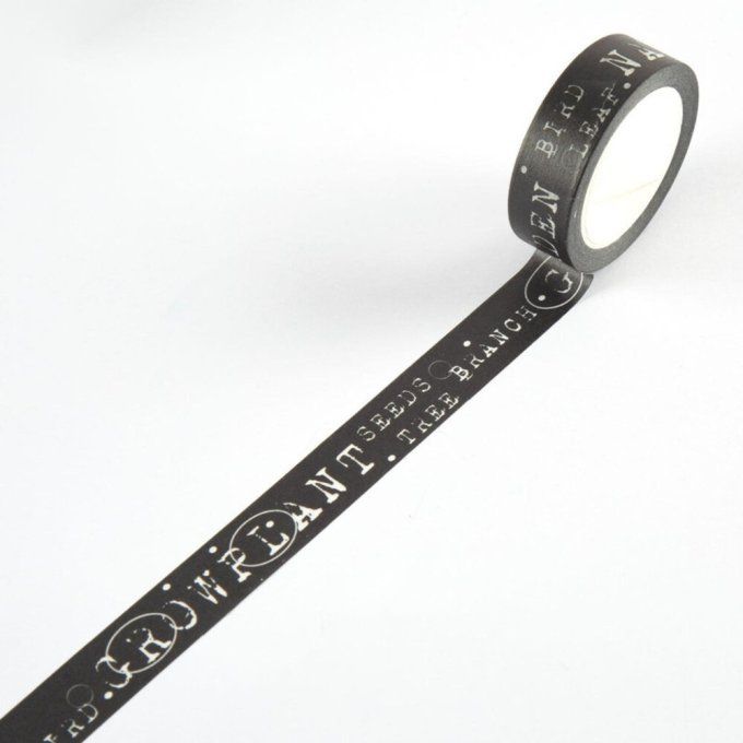 Washi tape, AALL, Earthy - dimension 15mm x 10m