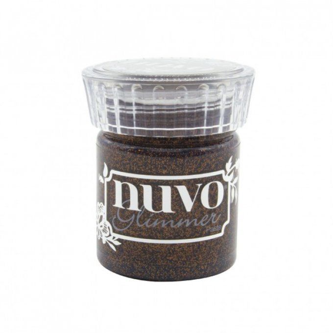 Nuvo, Glimmer paste, couleur Rich Cocoa
