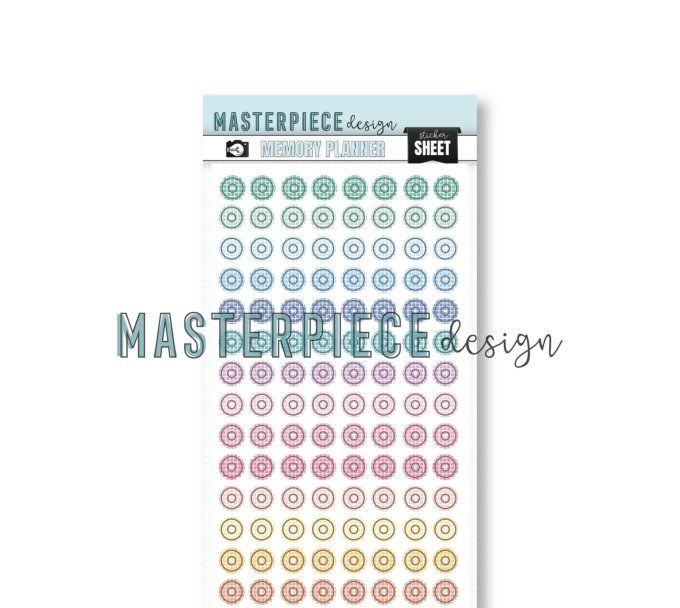 Planche de 15x25cm environ, oeillets couleurs claires