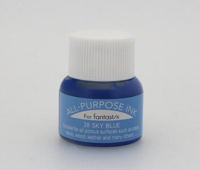 Tsukineko, Flacon d'encre All-Purpose, 15ml - Couleur : Sky blue