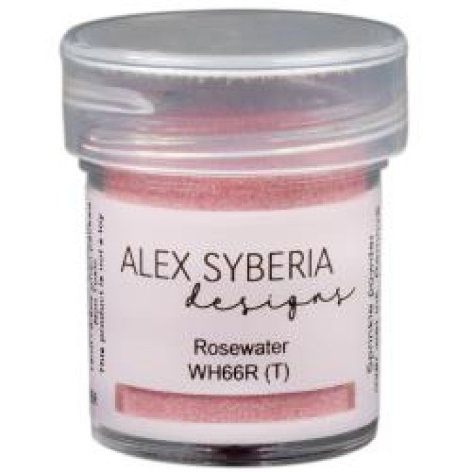 Poudre à embosser, WOW - embossing powder, Rosewater - 15ml environ