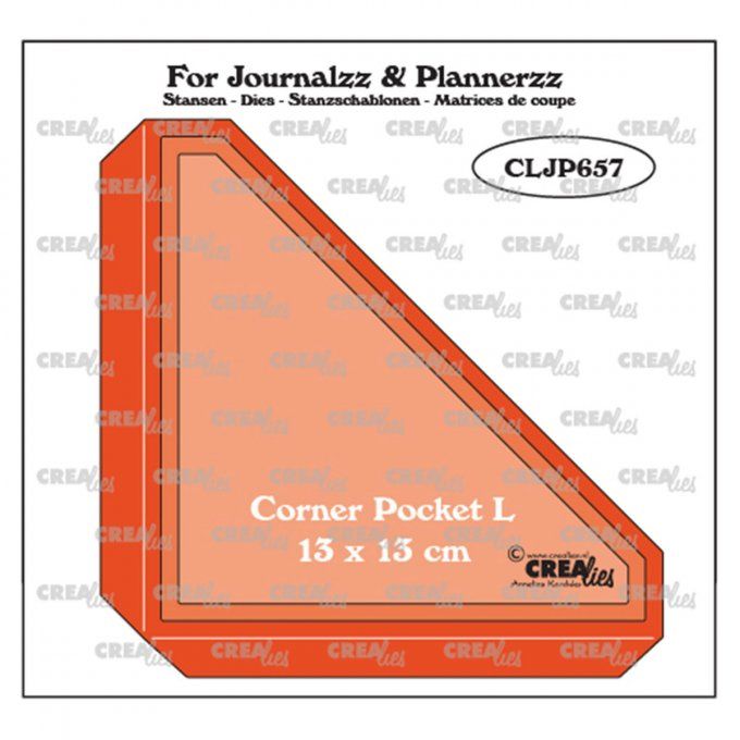 Die, angle de page façon pochette - 13x13m environ (taille L)