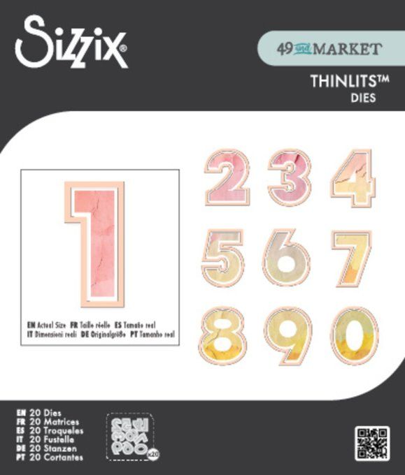 20 Dies, Sizzix, 49andmarket - chiffres