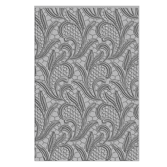 Classeur d'embossage, Sizzix, Eileen Hull - Dentelle - dim. : 21.8x15.4cm environ