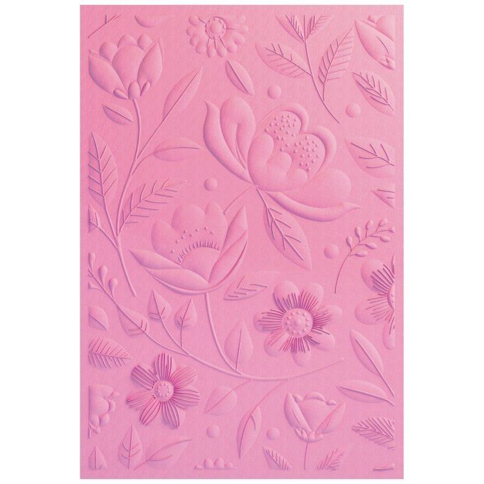 Classeur d'embossage, Sizzix, Happy garden