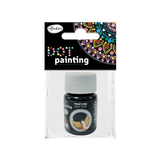 Peinture Dot Painting Black - 15ml