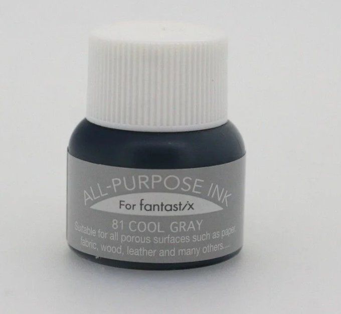 Tsukineko, Flacon d'encre All-Purpose, 15ml - Couleur : Cool gray