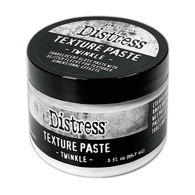Ranger Tim Holtz - Pâte de texture, texture paste twinkle - 88ml environ