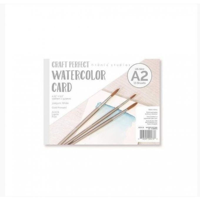 Papier aquarelle, 300gsm - dimension : 10.8x14cm