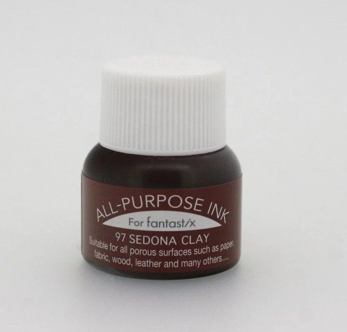 Tsukineko, Flacon d'encre All-Purpose, 15ml - Couleur : Sedona clay