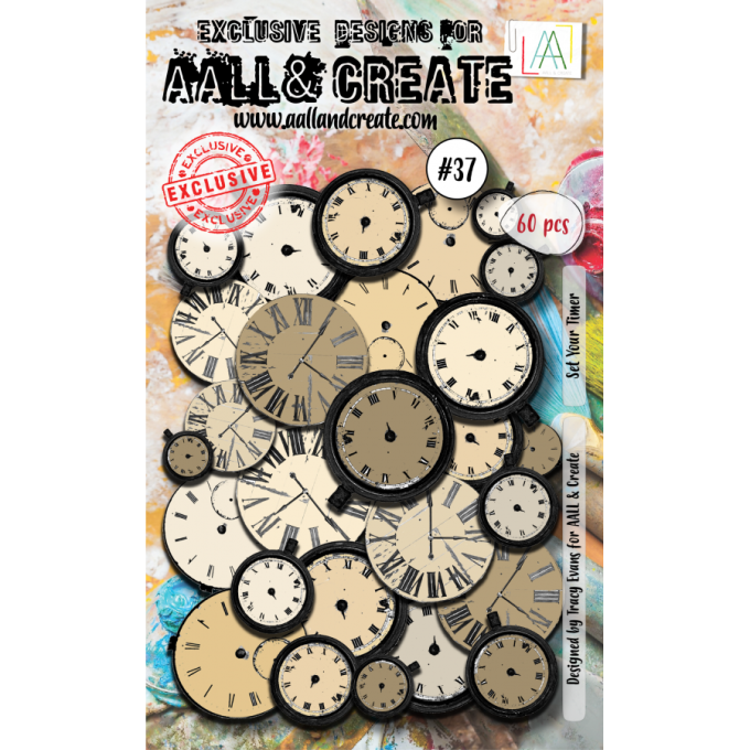 60 die-cuts - AALL&Create - Set your timer