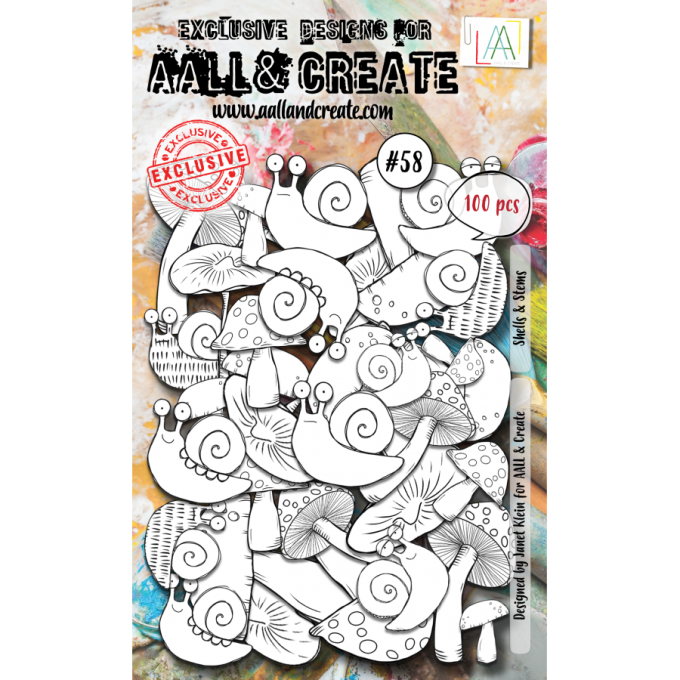 Die-cuts - AALL&Create - Coquilles et tiges