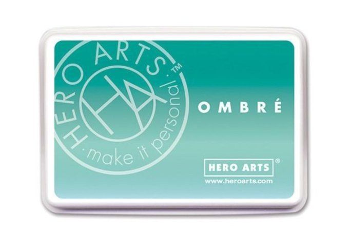 Hero Arts - Ombré, couleur : Ombré julep to emerald - grand pad