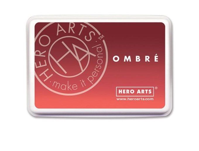 Hero Arts - Ombré, couleur : Light to red royal - grand pad
