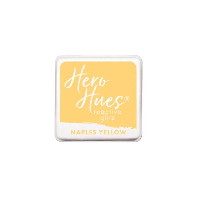 Hero Arts - Hero Hues reactive glitz, couleur : Naples yellow