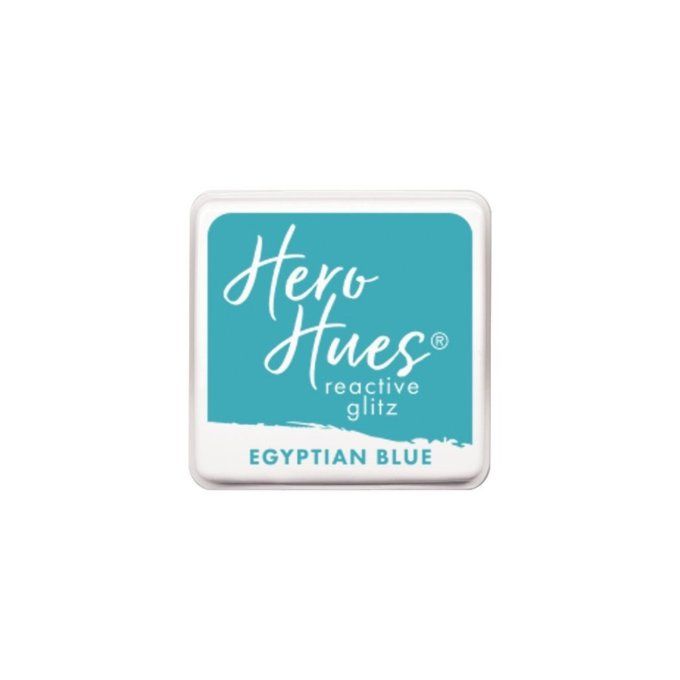 Hero Arts - Hero Hues reactive glitz, couleur : Egyptian blue