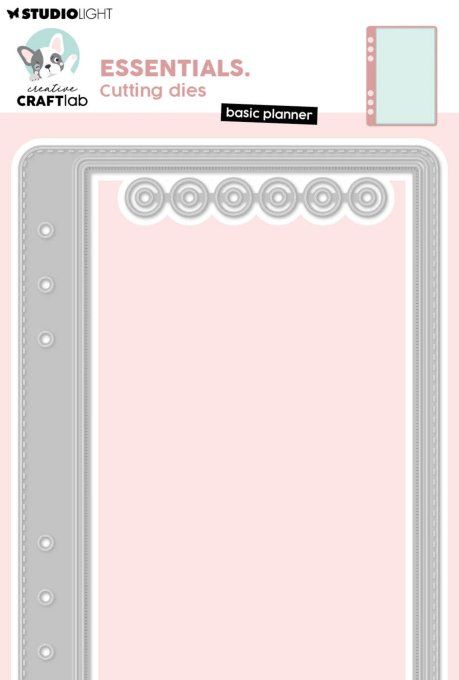 2 Dies/matrices de découpe, Creative craftlab - Basic planner