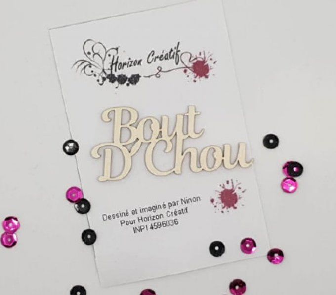 Chipboard : Bout d'chou, à l'unité