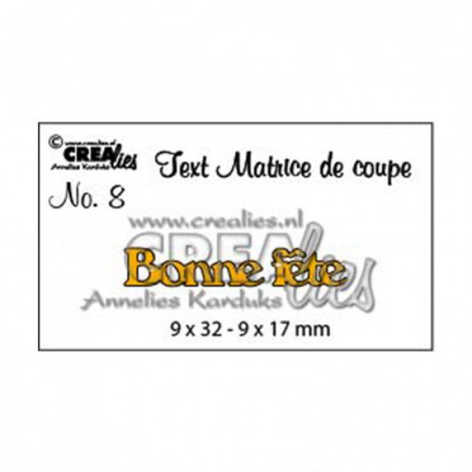 Die/matrice de découpe, Bonne fête