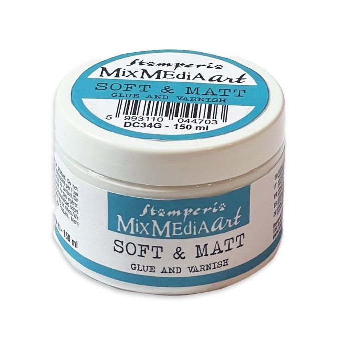 Stamperia - Soft & matt, colle et vernis - 150ml