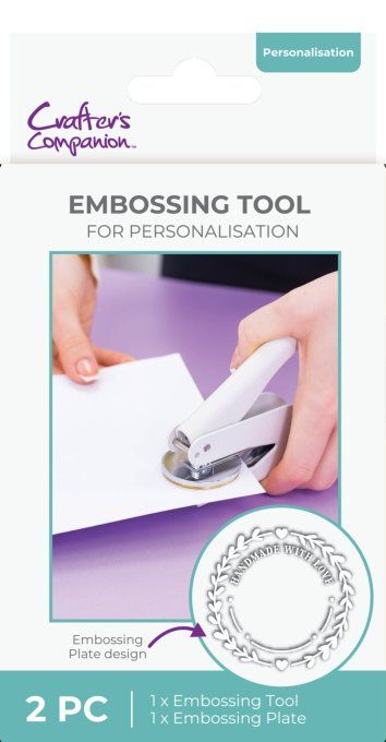 Outils embossage - Crafter's companion -
