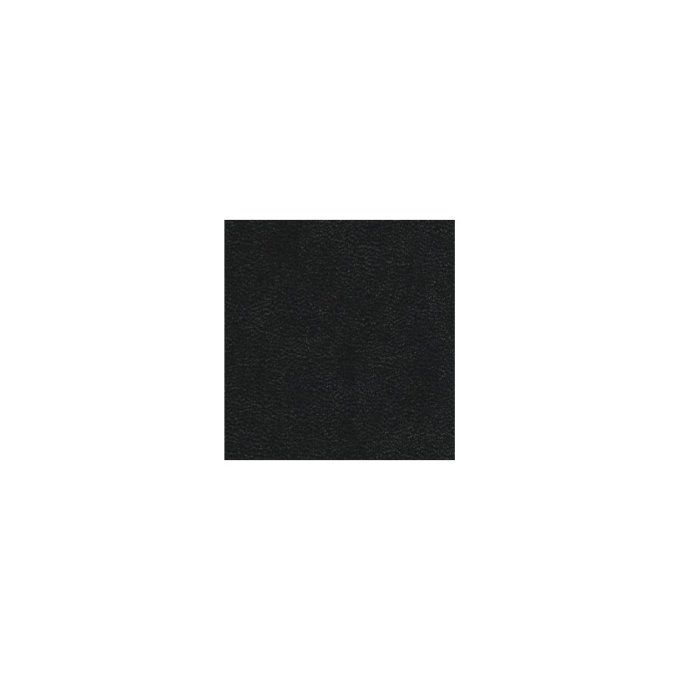 Skivertex, aspect cuir lisse, à l'unité - feuille de 30x30cm - adhésif - noir