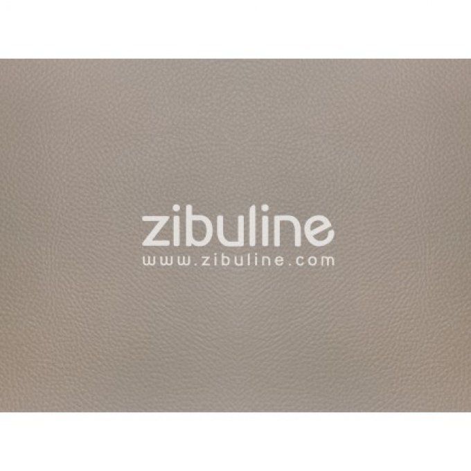 Feuille de simili cuir, couleur galet, format 20x30cm environ - à l'unité