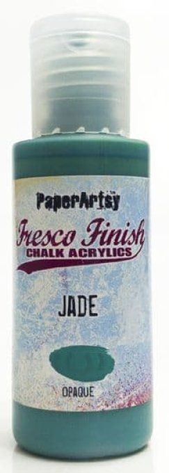 PaperArtsy - Fresco Finish, couleur : Jade, opaque - 50ml