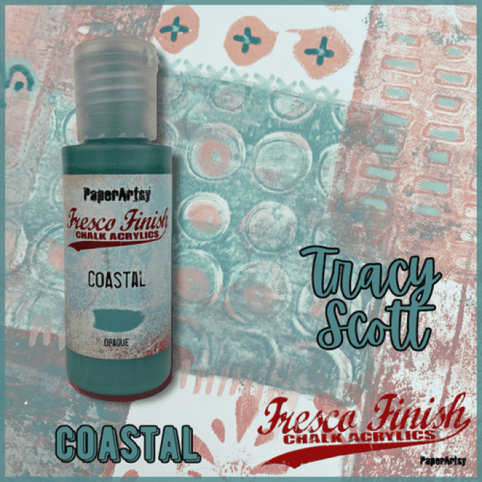 PaperArtsy - Fresco Finish, couleur : Coastal, opaque - 50ml
