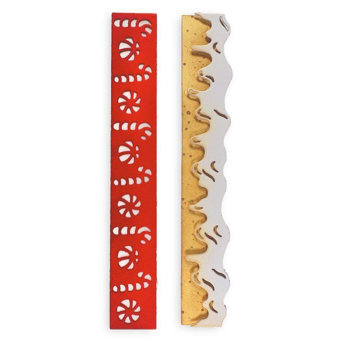 Stamperia/Spellbinders - douces bordures - 3 dies, 15.3x2.2cm environ