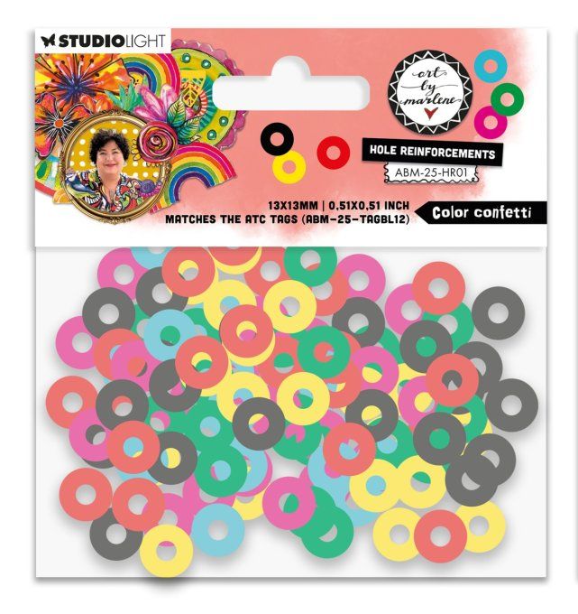 Art by marlène - hole reinforcements - diamètre 13mm