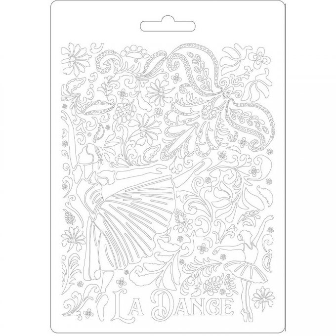 Moule thermoformé, Passion Ballerine Stampéria - format A5