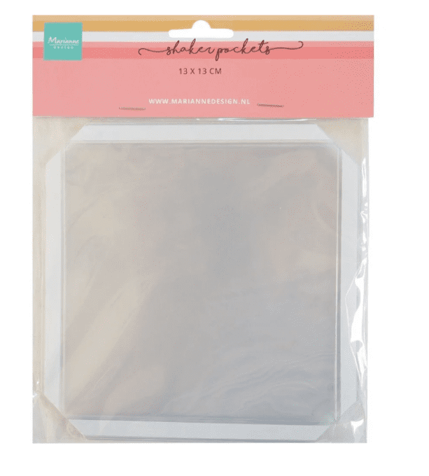 Marianne design, shaker pocket 5 unités par pochette - dimension : 13x13cm environ