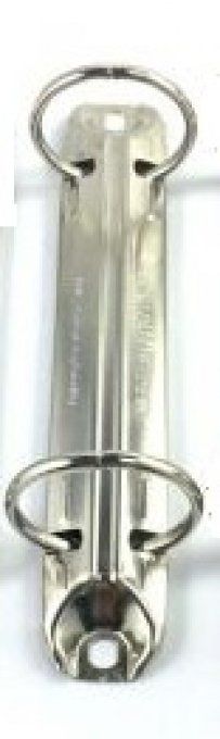 Mécanisme pour classeur, à l'unité, 2 anneaux - diamètre 25mm