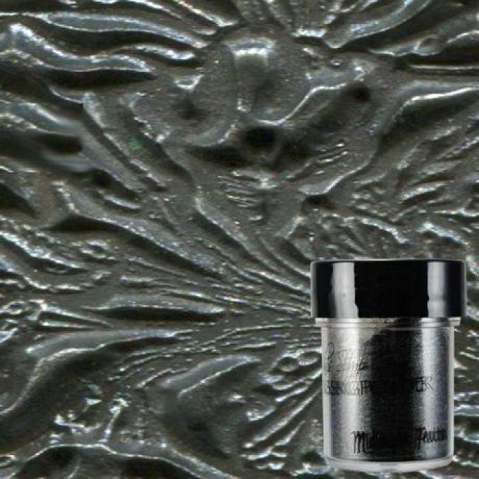 Poudre à embosser, couleur Midnight pewter