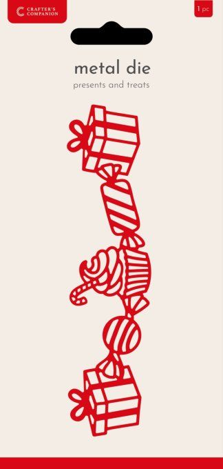 1 Die/matrice de découpe, Crafter's companion - Presents & treats