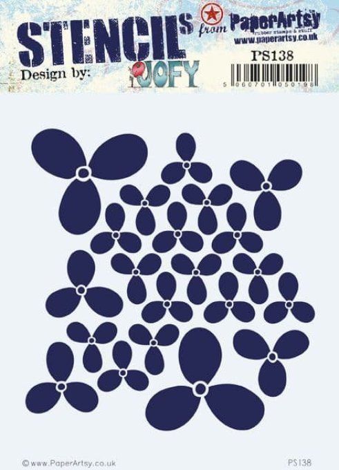Pochoir - PaperArtsy - Dimension : 16x18cm environ - Jofy