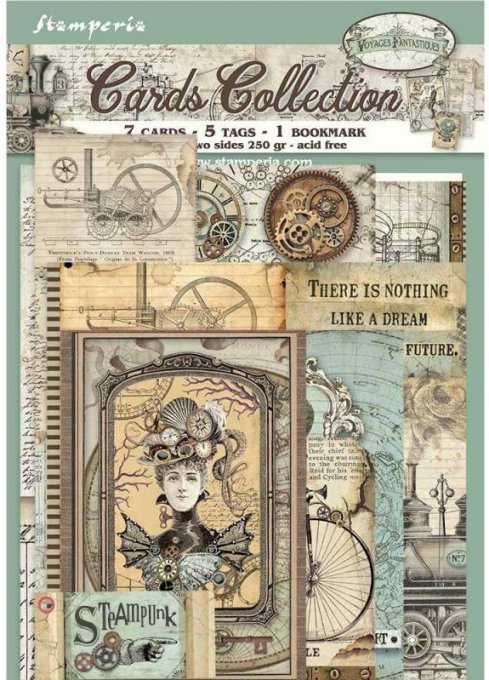 Cartes, collection : Voyages fantastiques - Stamperia