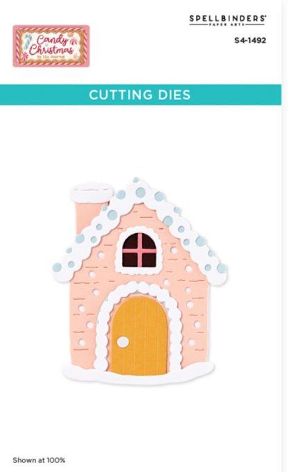 Stamperia/Spellbinders - Maison en pain d'épices - 9 dies