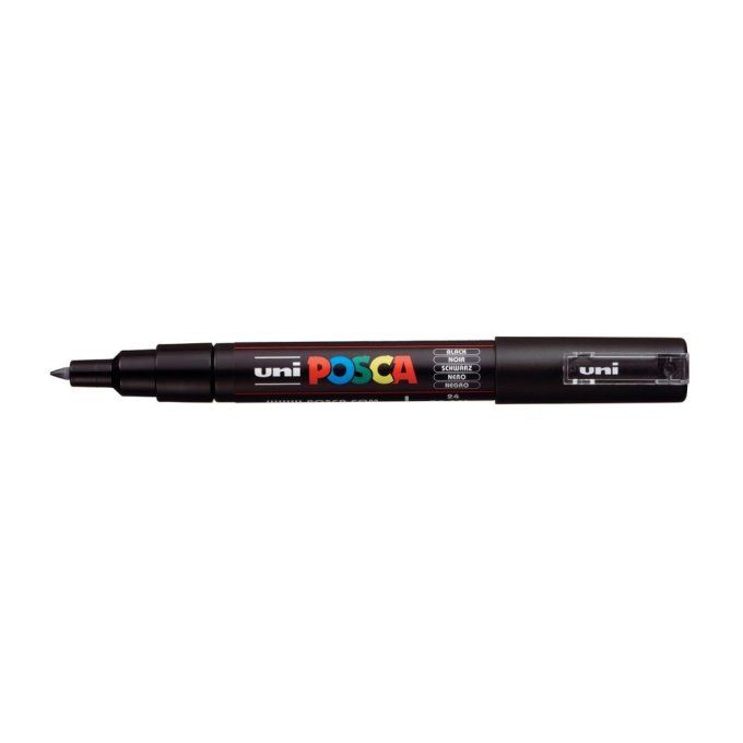 Posca - couleur : noir - mine PC-1M (0.7mm)