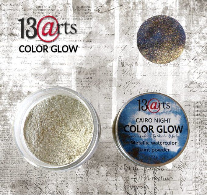 Pigment en poudre, 13@rts, Color Glow, Cairo night - 10g environ