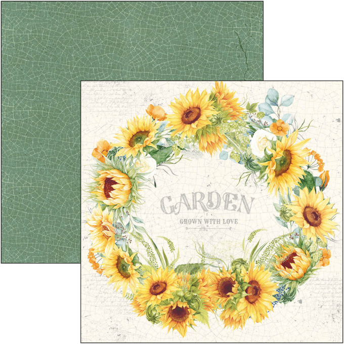 Ciao Bella, collection Farmhouse garden, Patterns,  30x30cm - 8 feuilles - 190gsm