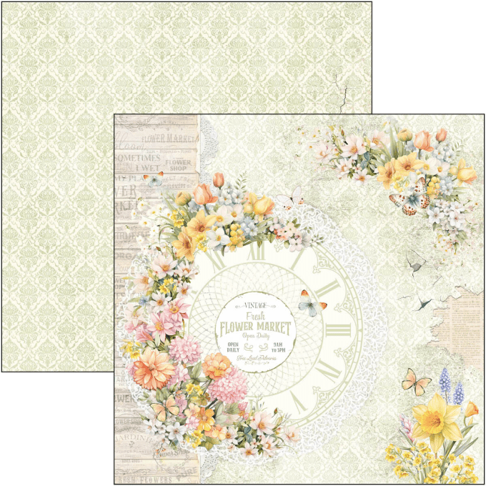 Ciao Bella, collection Flower shop, 20x20cm - 12 feuilles - 190gsm