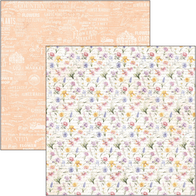 Ciao Bella, collection Flower shop, 20x20cm - 12 feuilles - 190gsm