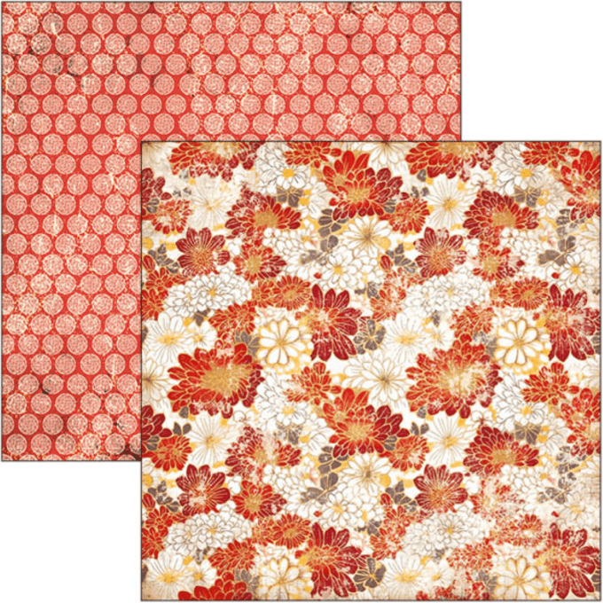 Ciao Bella, collection Land of rising sun, Patterns - 30x30cm - 8 feuilles - 190gsm