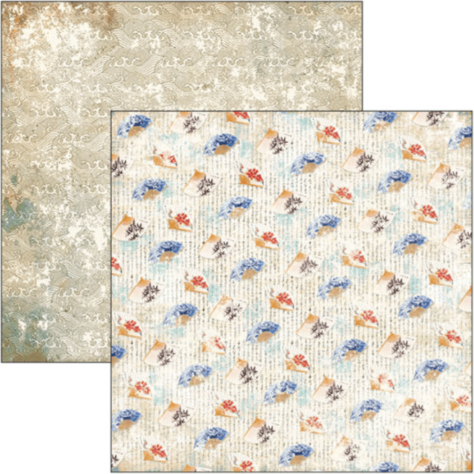 Ciao Bella, collection Land of rising sun, Patterns - 30x30cm - 8 feuilles - 190gsm