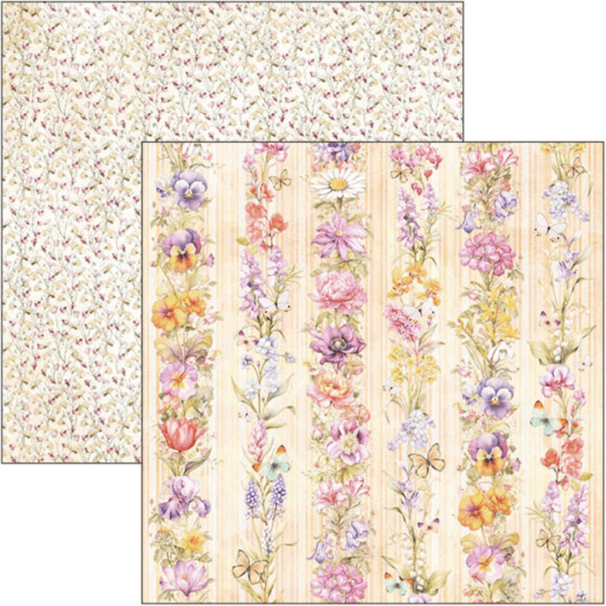 Ciao Bella, collection Flower shop, Patterns - 30x30cm - 8 feuilles - 190gsm