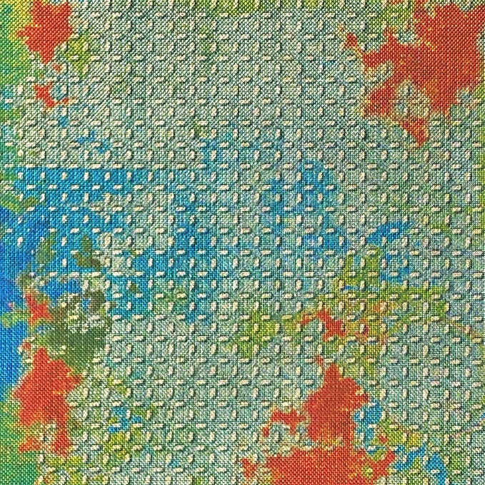 Deluxe paper Ciao Bella, Coral reef,  15x15cm - 5 feuilles - 92gsm